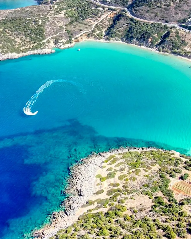 aerial view of body of water during daytime