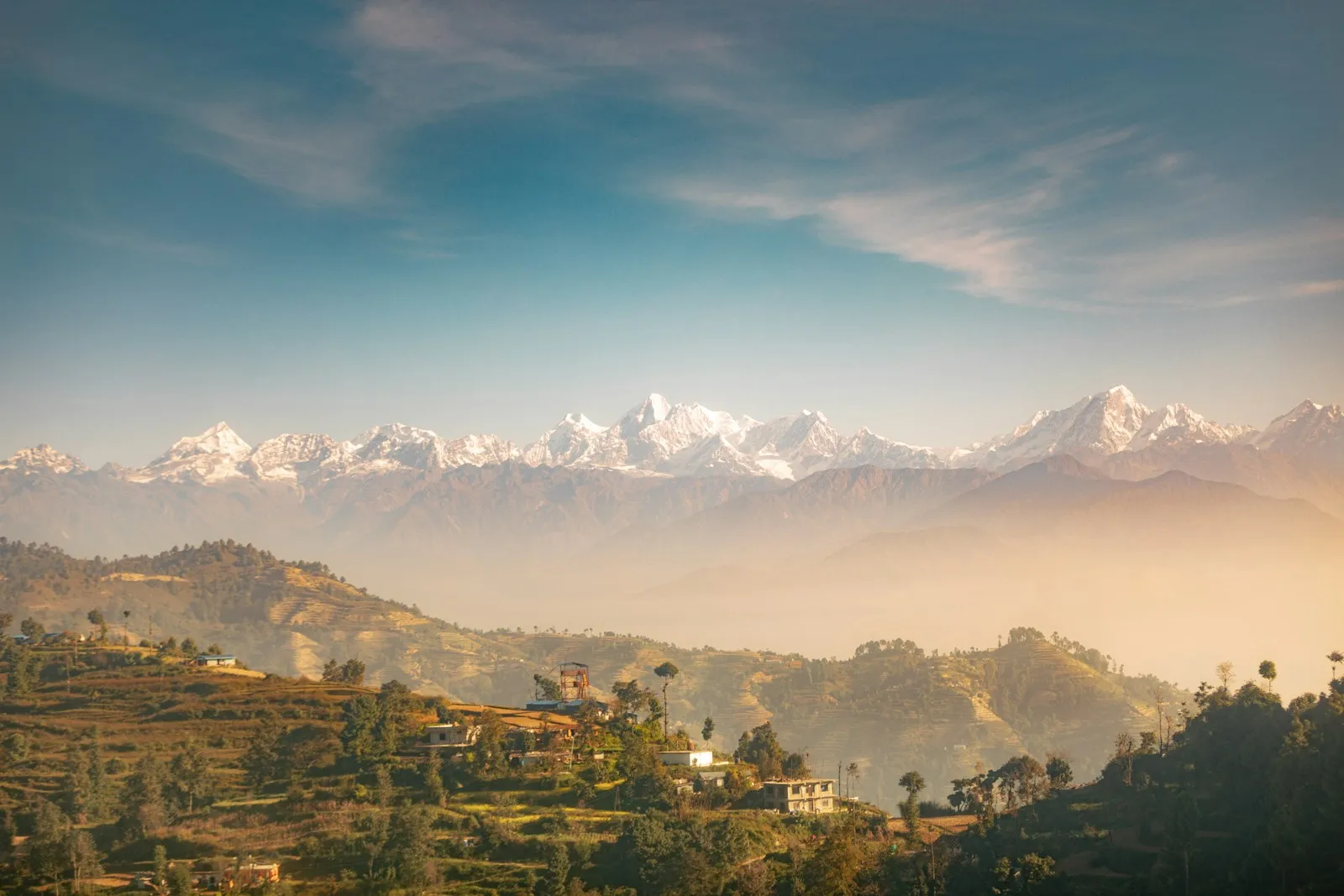 green trees and mountains under blue sky during daytime