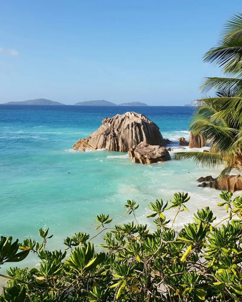 large rocks on the Island